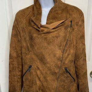Elan Chic Suede Short Jacket